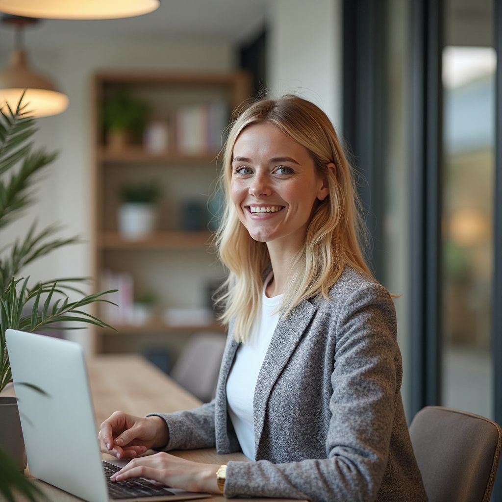 Angestellte mit Fitnessstudio-Einkommen